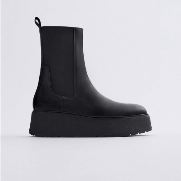 Zara Shoes - Zara platform boots